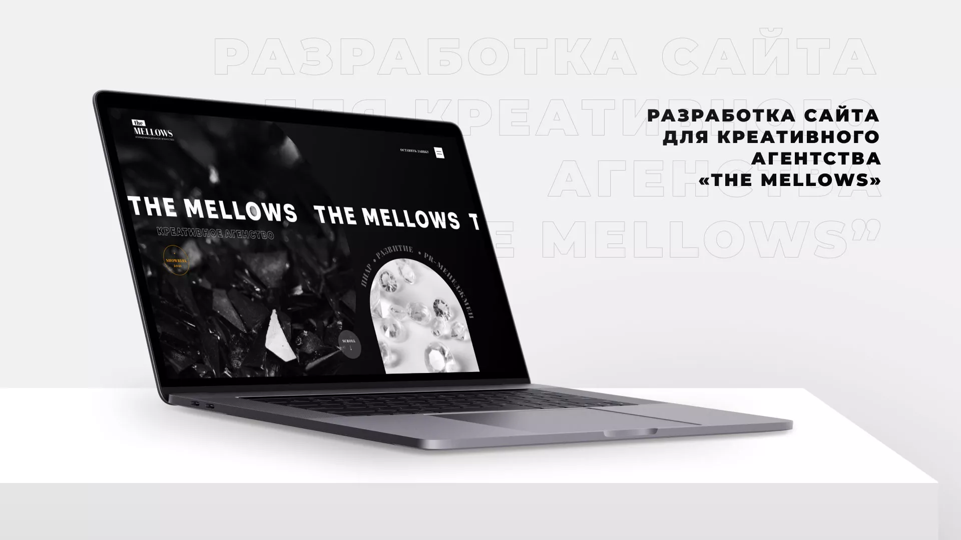 Разработка сайта креативного агентства «The Mellows» в Новошахтинске