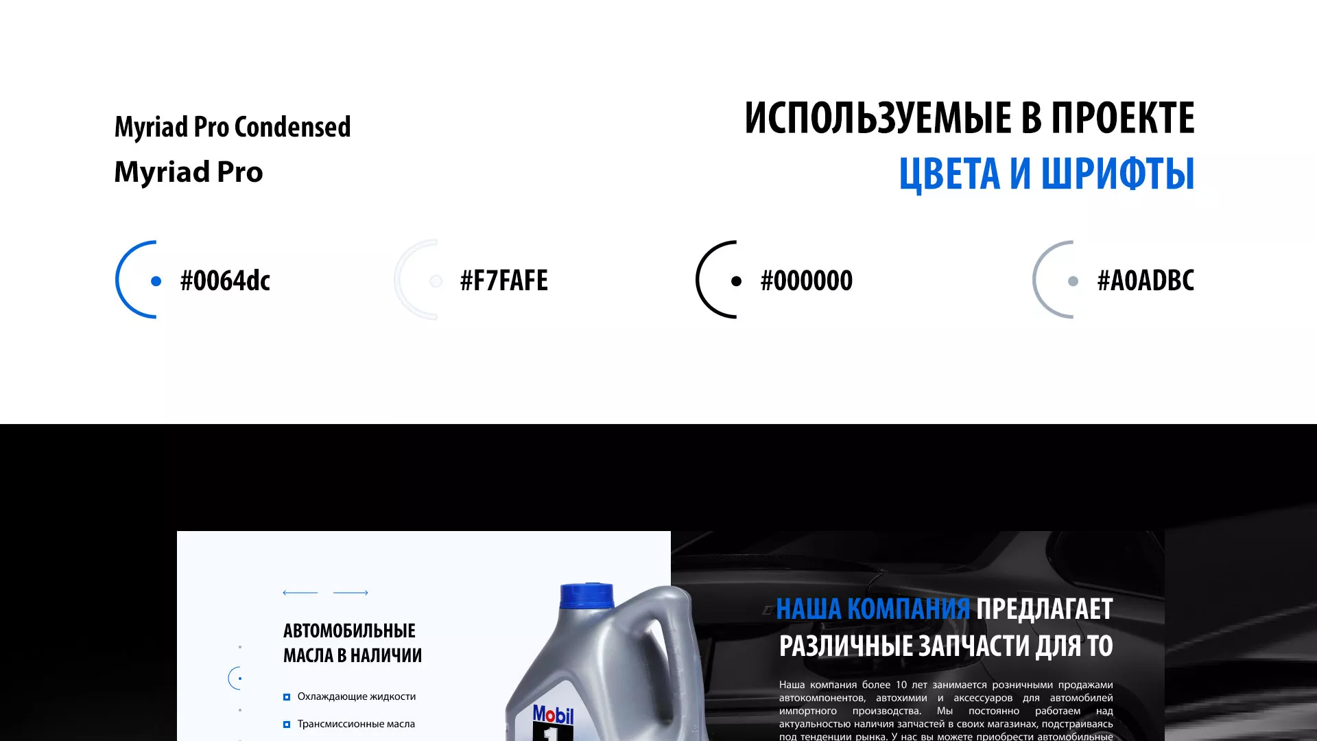 Разработка сайта магазина автозапчастей «М7» в Новошахтинске